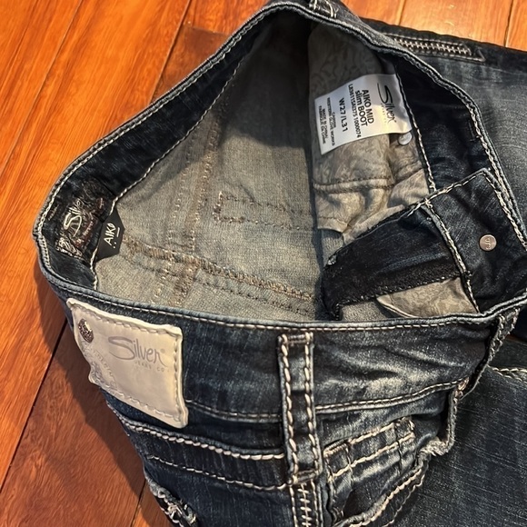 🌸 Silver Jeans Aiko Mid Slim Boot Size 27/31 - Picture 3 of 8